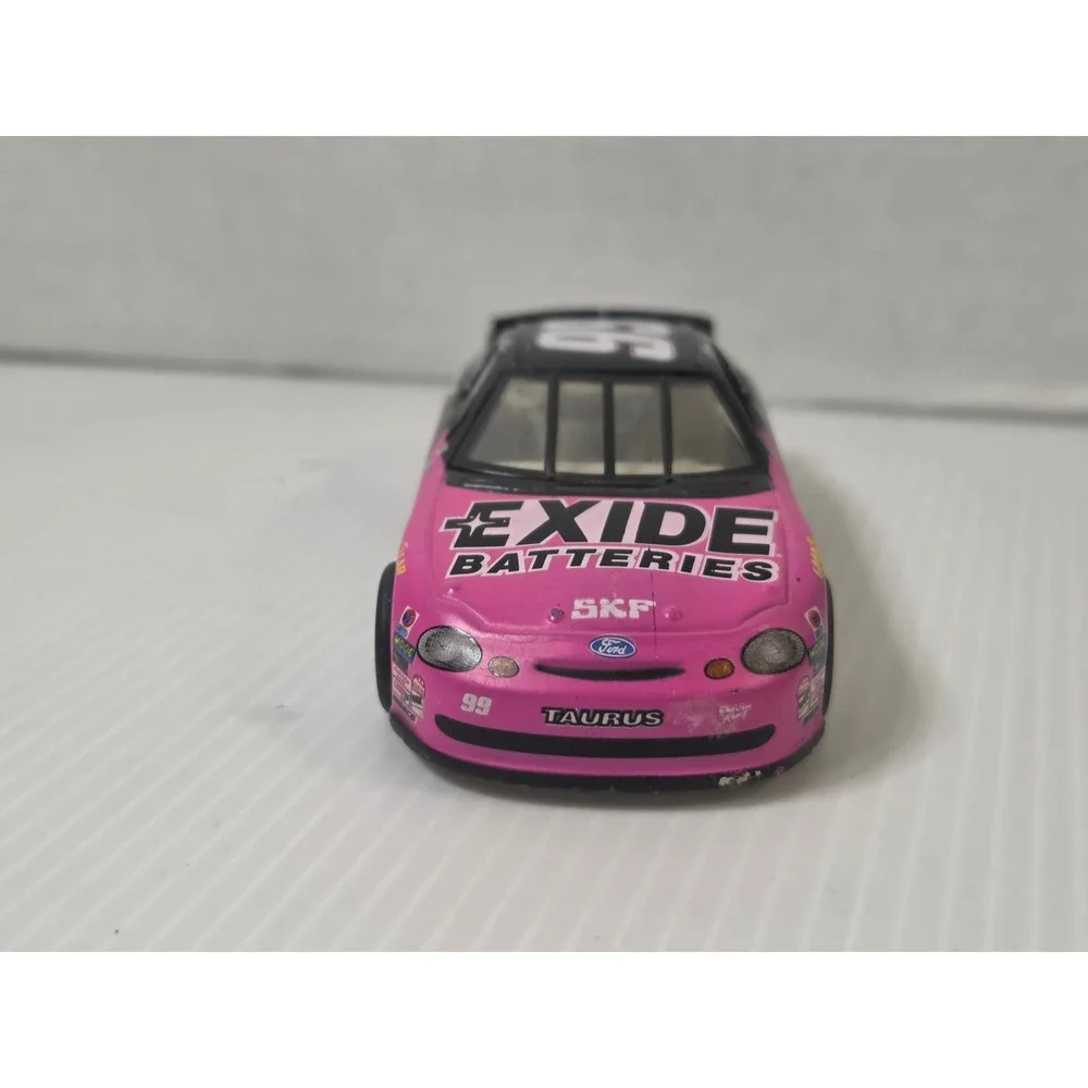 Mattel Diecast Car 1:64 Pink/Black Fair 1999 Jeff Burton #99 Exide Ford Taurus
